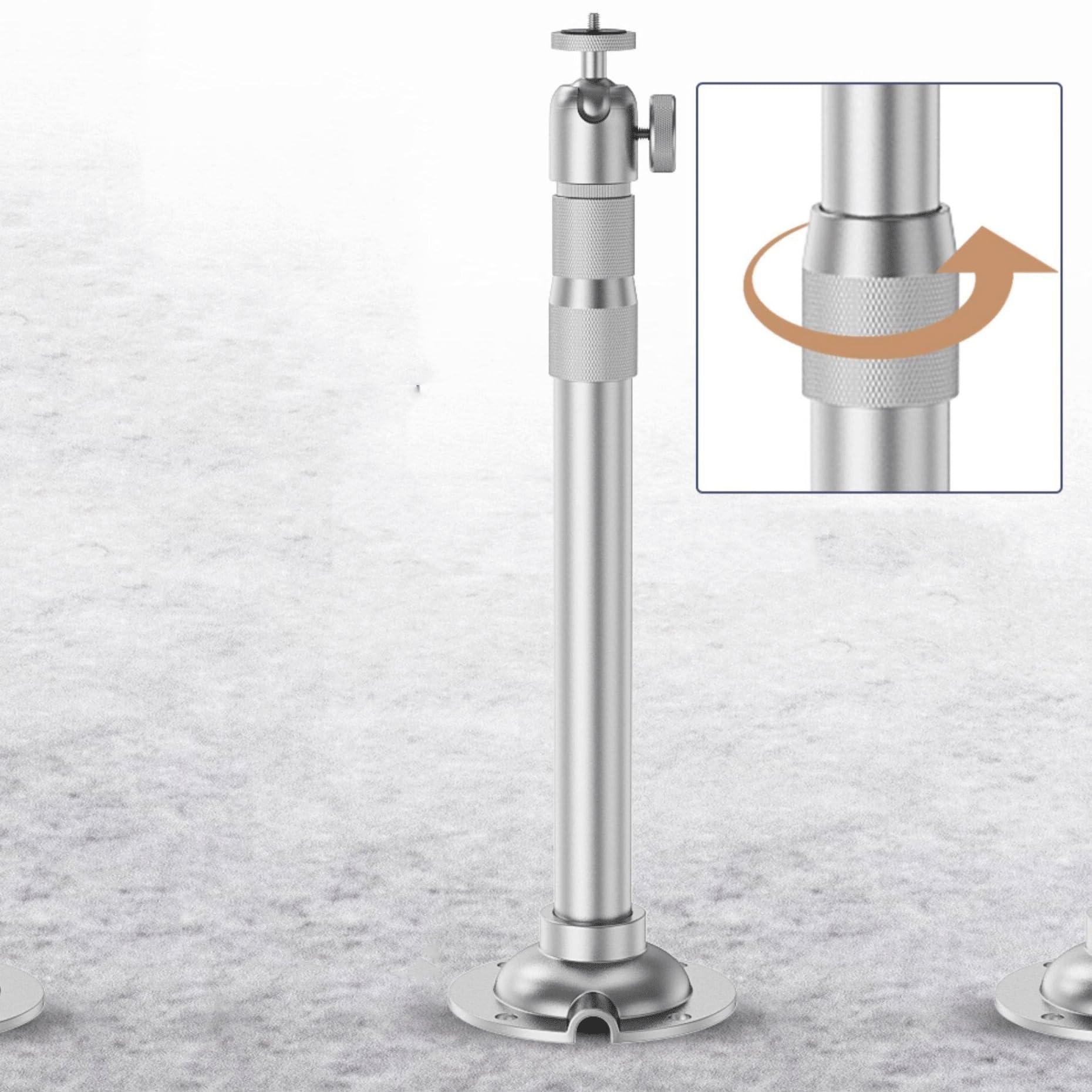 Soporte para Proyector Soportes for proyectores en Bandeja, Soportes de Pared y suspensión telescópicos Altura Ajustable Base para Proyector(Negro,XL)
