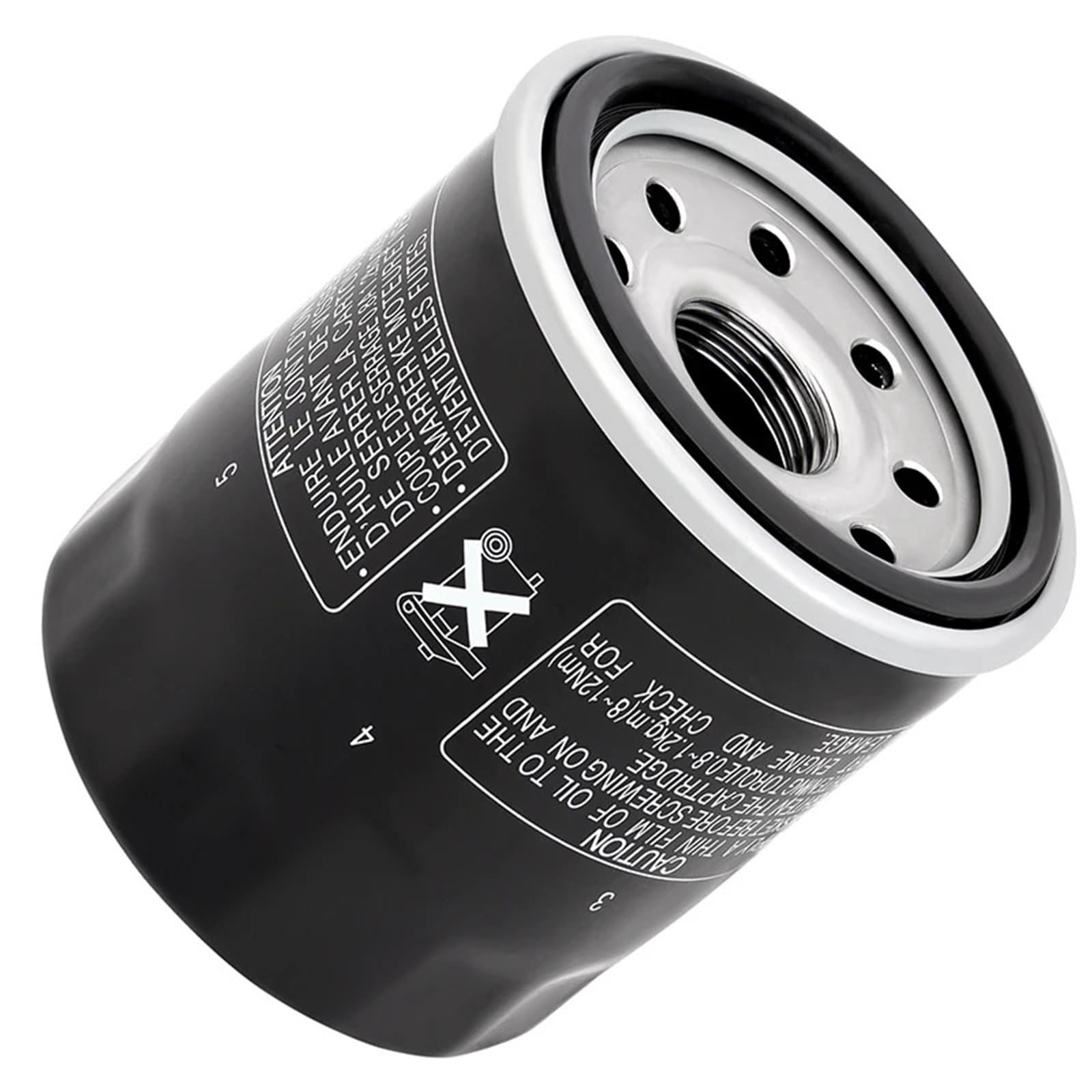 filtro de aceite Rejilla de filtro aceite para KAWASAKI GPZ500S ZXR400R ZX7RR ZX750 VN400 ZZR500 EX500 ZXR750R Reemplazar(4pcs)