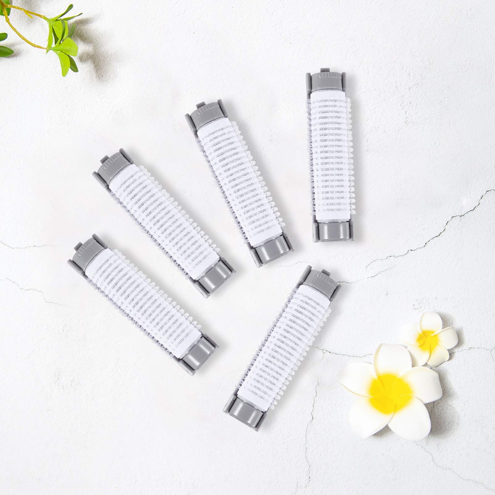 WEKADRIN 20Pcs Hair Styling Rollers Portable Curlers for Lightweight Hair Curling Tools for Home Travel Use Easy Operation with Secure Grip