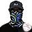 Obacle Neck Gaiter Face Mask Bandana for Dust Wind Sun Protection for Men Women