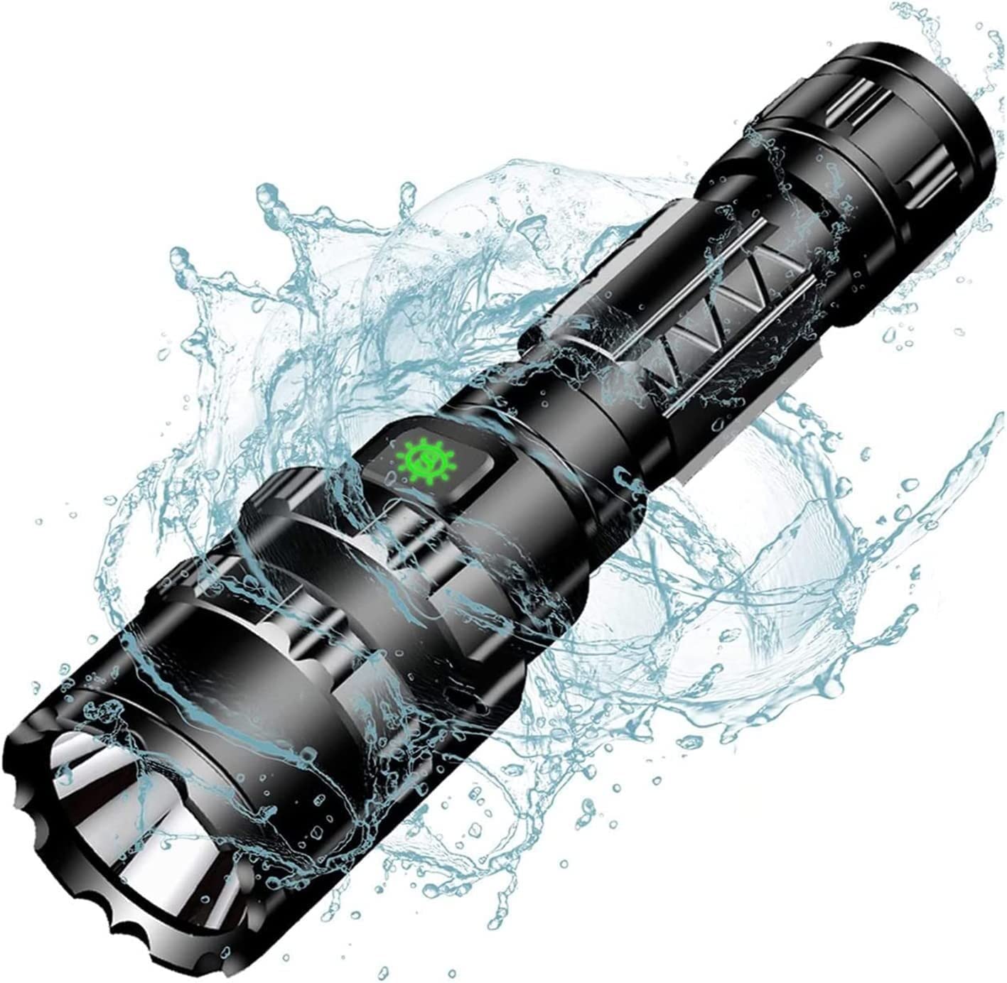 Latarka, Mini latarka wodoodporna na kemping, latarka Led Torch Compact, latarki o dużym lumenach