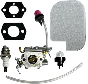 Recambio Carburador C1U-W19 Carburador Para Poulan Pro PP025 P4500 PP125  PP258TP PP25E - Número 530071811, Garantía 1 Año Minarelli P6 オートバイ修理部品 OEM キャブレター ハスクバーナ用 Poulan プロ C1U W19 530071811 530035592