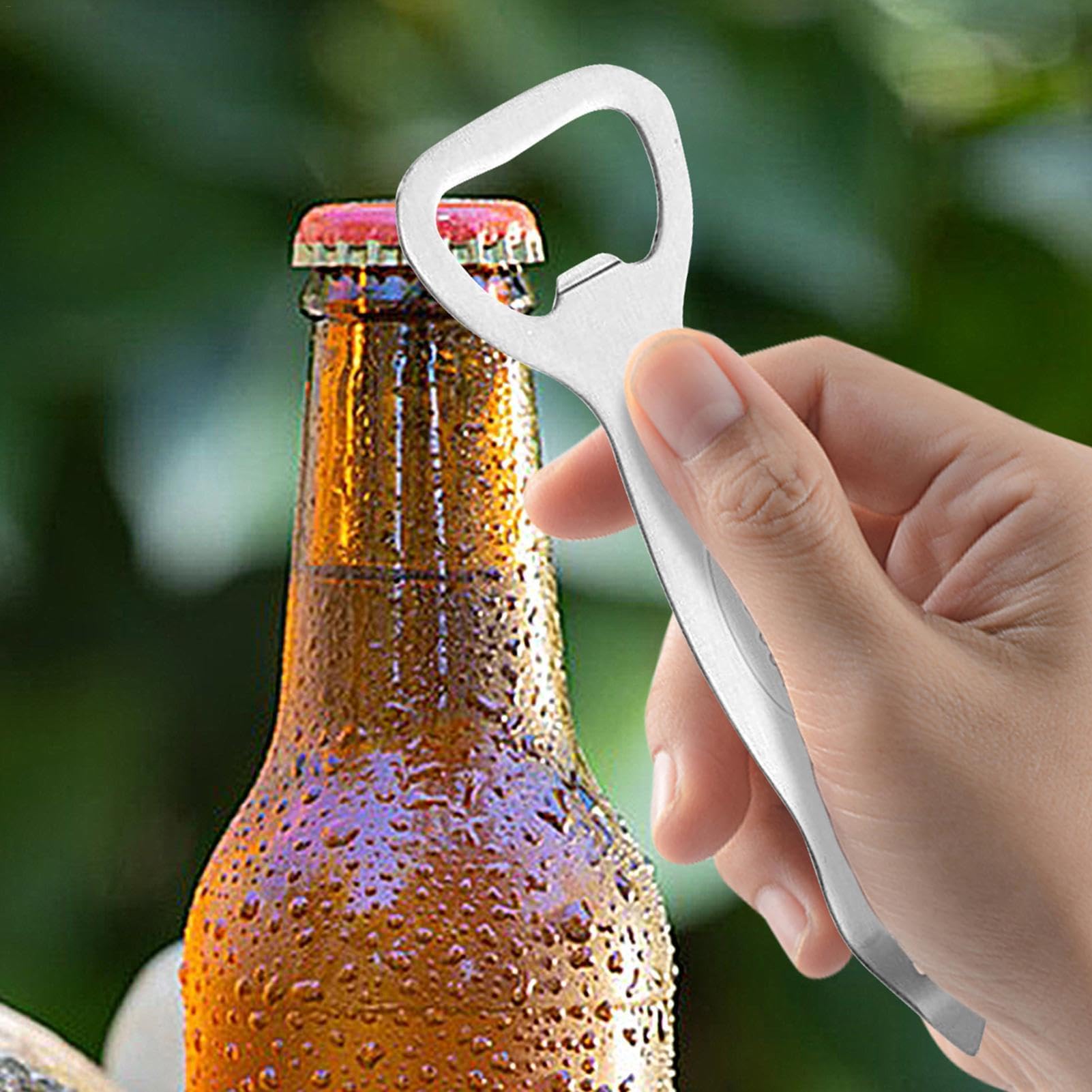 Amazon | ビール缶切り、ビール栓抜き,手動ソーダ水ビールオープナー