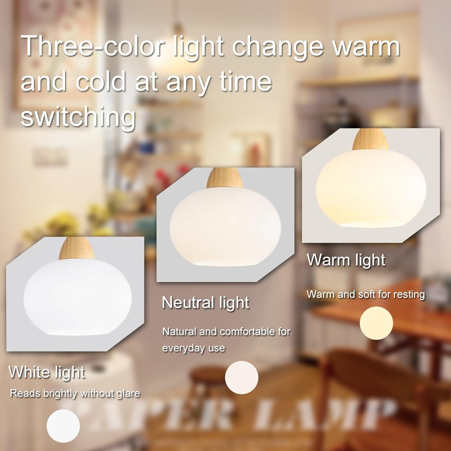 昭和レトロ 乳白ガラス 木枠ペンダントライト 電笠 吊り照明