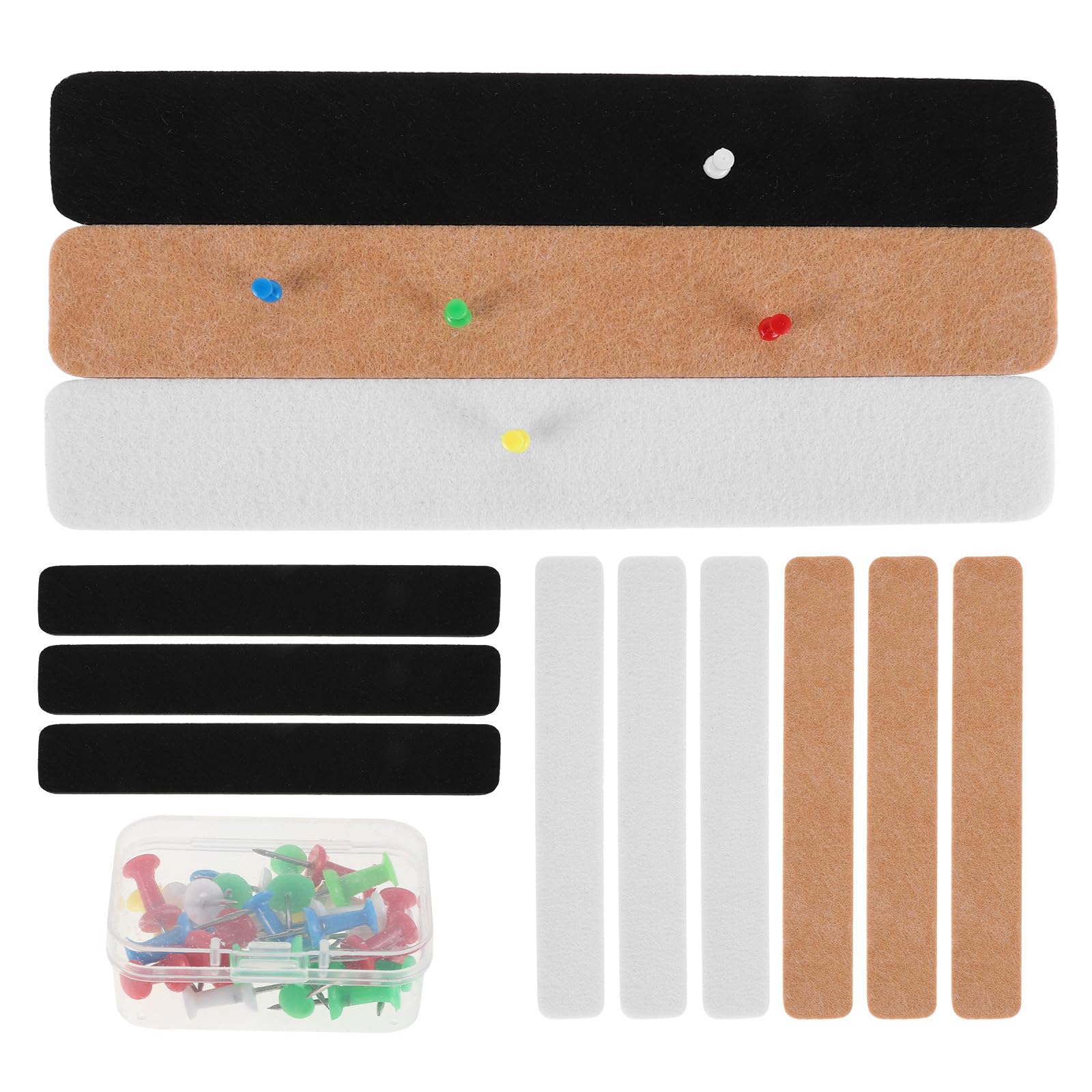 Tableau à messages en feutre Lurrose pour résoudre le désordre des notes au bureau