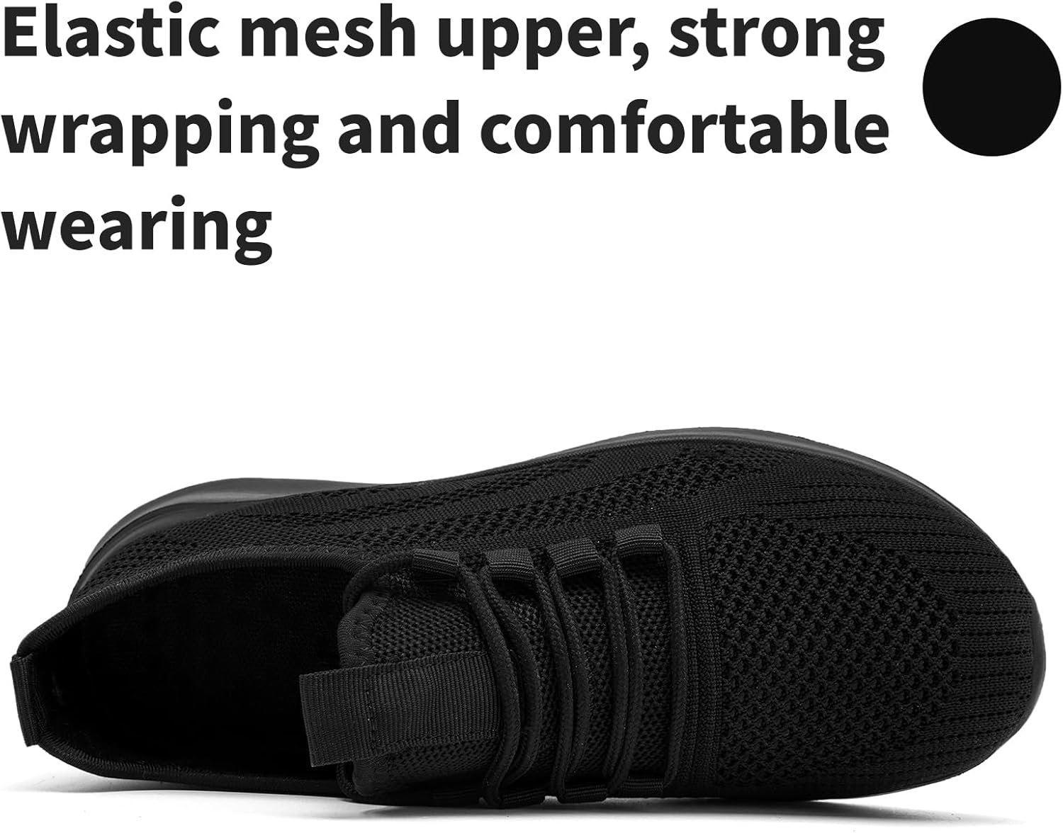 Women's Walking Shoes Slip On Running Sport Sneakers Tennis Workout Gym Lightweight Shoes Non Slip Athletic Fashion Casual Breathable Mesh Travel Shoe - Image 4