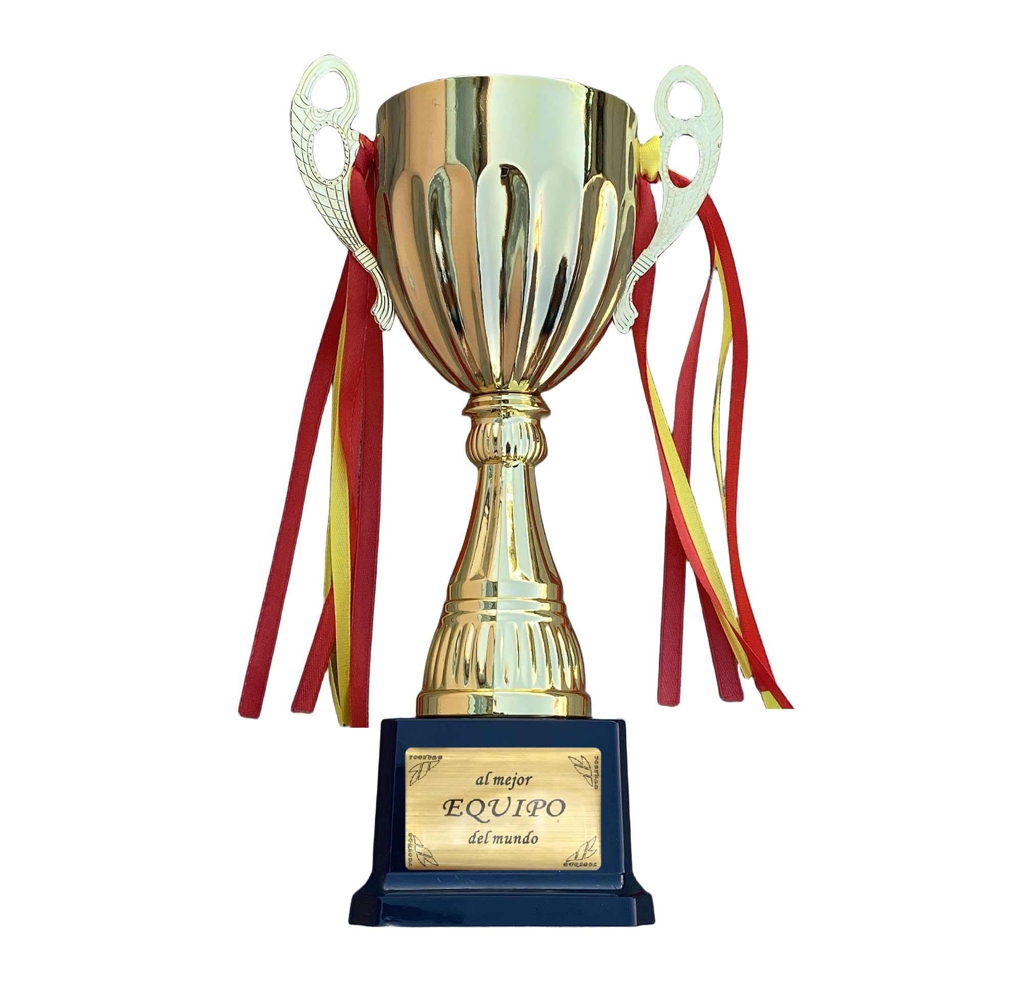 Durabol Premio Copa de Trofeos con Pegatina para Regalos al Mejor del Mundo Una Variedad de Opciones de Texto, Familiares y Amigos. — view 26