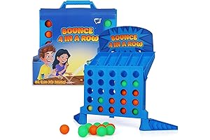 Bounce 4 in a Row: Classic Board Game with a Twist