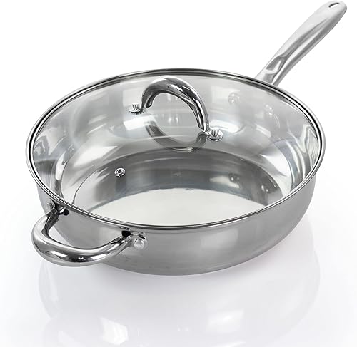 Miniatura 13 de Gibson Home Ancona - Juego de utensilios de cocina de acero inoxidable con forma de vientre, 12 piezas, con herramientas de cocina, color plateado