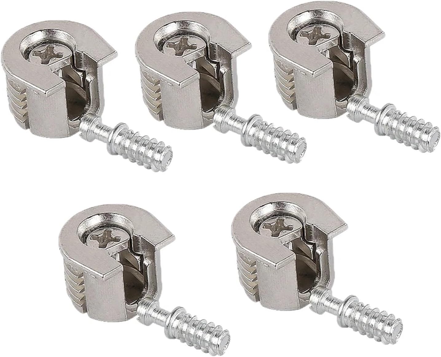 20 Pack Single-Panel Support Alloy Connectors, Shelf Bracket Sturdy Furniture Connectors