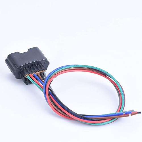 Miniatura 5 de DECKBU 6 Pin Auto Sensor Plug Flujo de aire MAF Medidor Conector para 2003-2014 Nissan Infinity 350Z R35 GT-R V35