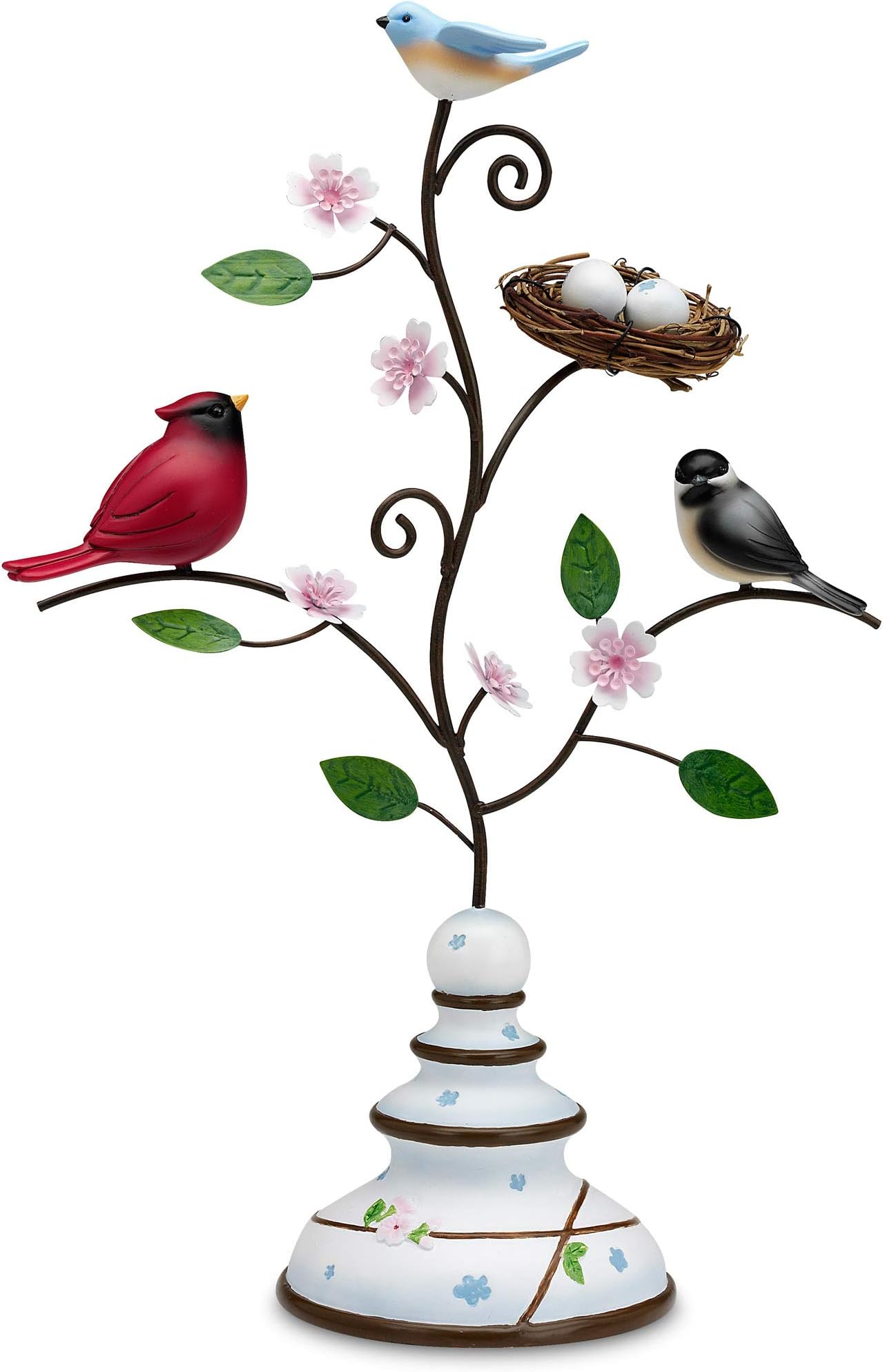 Peace, Love and Birds by Pavilion Nature's Beauty Bird Finial, 13-1/2-Inch