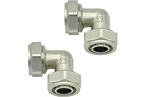 2-Pack Elbow for 3/4" Shop Air Line Tube