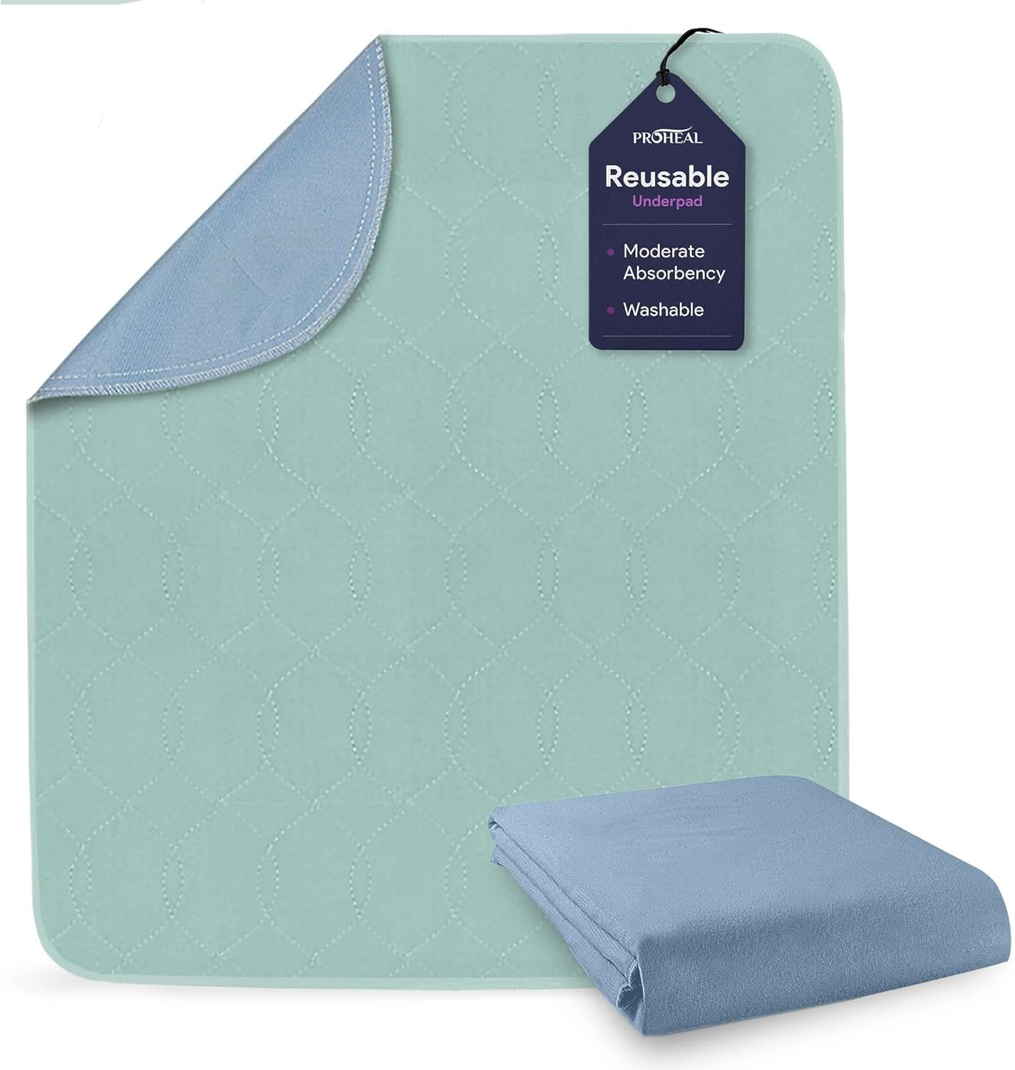 Incontinence Bed Pads Washable Waterproof Bed Pads, Soft