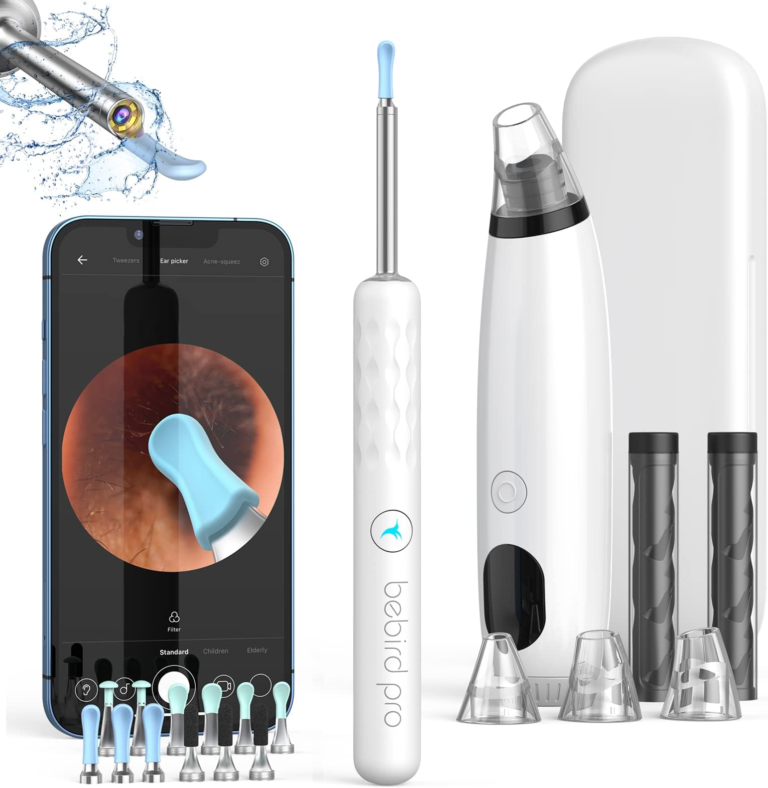 BEBIRD R1 Earwax Removal Ear Camera, Ear Cleaner with HD