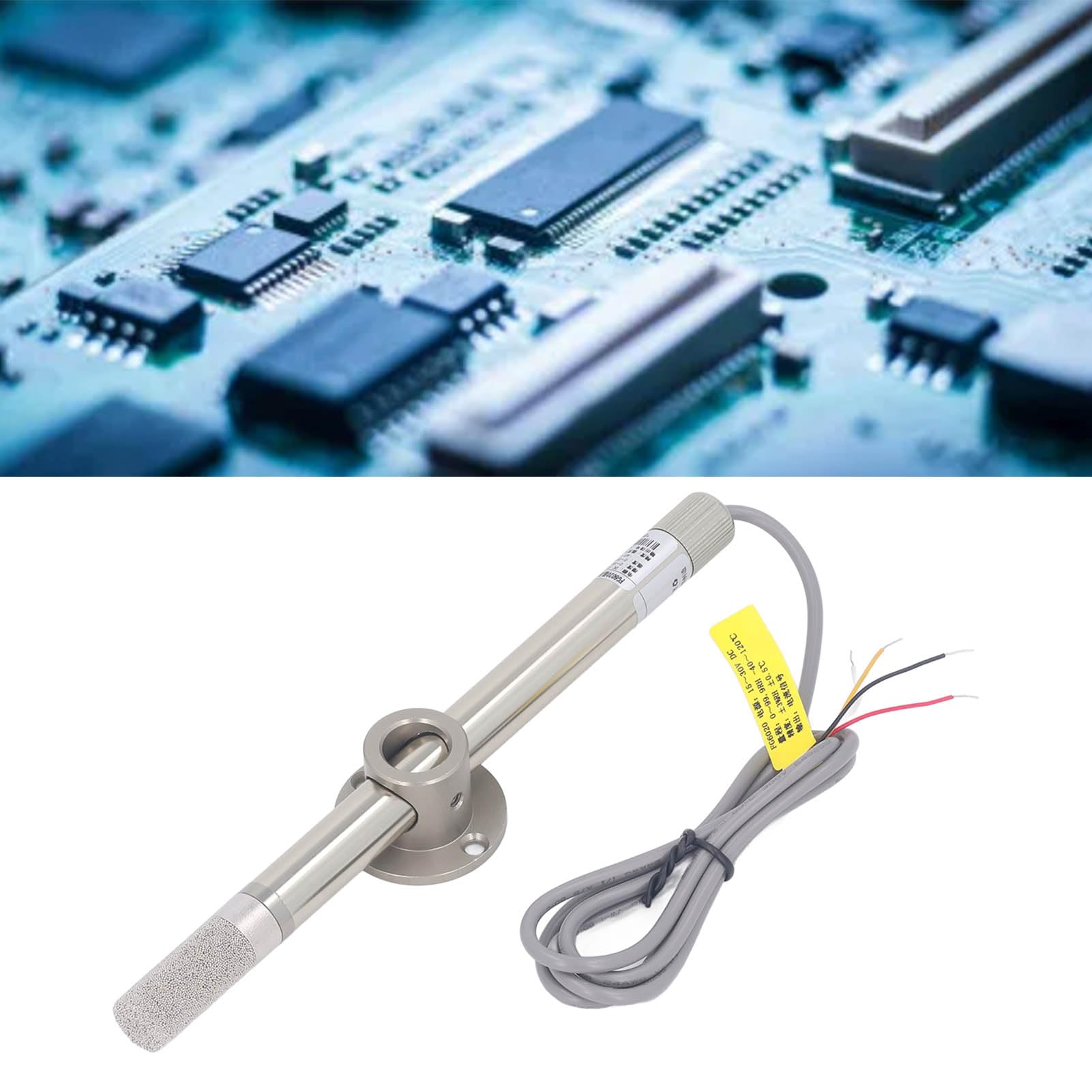 Sonde de Capteur de Température et d'humidité Robuste - Sortie 4 ? 20 MA, étanche IP68, émetteur 15 ? 30 V CC, Large Plage - pour Serres, Entrepôts, Bâtiments