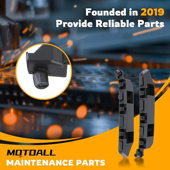 MOTOALL Front Bumper Bracket 71193-TR0-A01 Fit for Honda Civic 2012-2015 Mounting Support Retainer Spacer Holder Replaces# 71198-TR0-A01