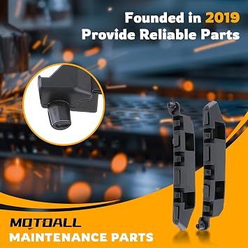 MOTOALL Front Bumper Bracket 71193-TR0-A01 Fit for Honda Civic 2012-2015 Mounting Support Retainer Spacer Holder Replaces# 71198-TR0-A01