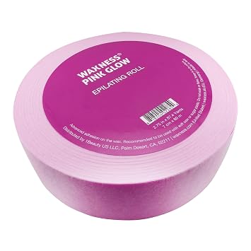 Waxness Large Pink Glow Extra Comfort Epilating Roll 87 yd / 80 m