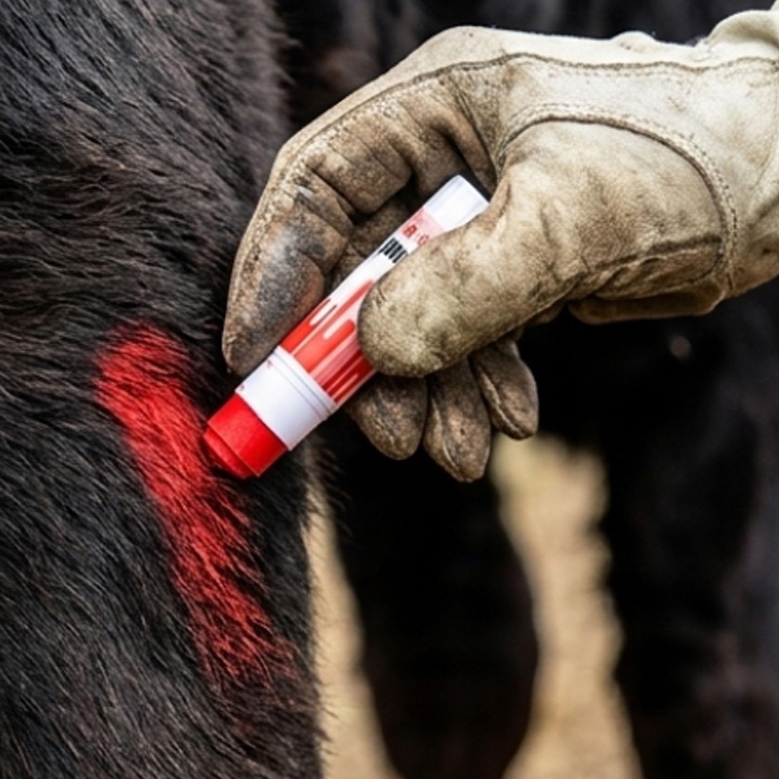 Fdit Pastelli per Animali da Fattoria, Pennarelli da 24 Pezzi per Bestiame