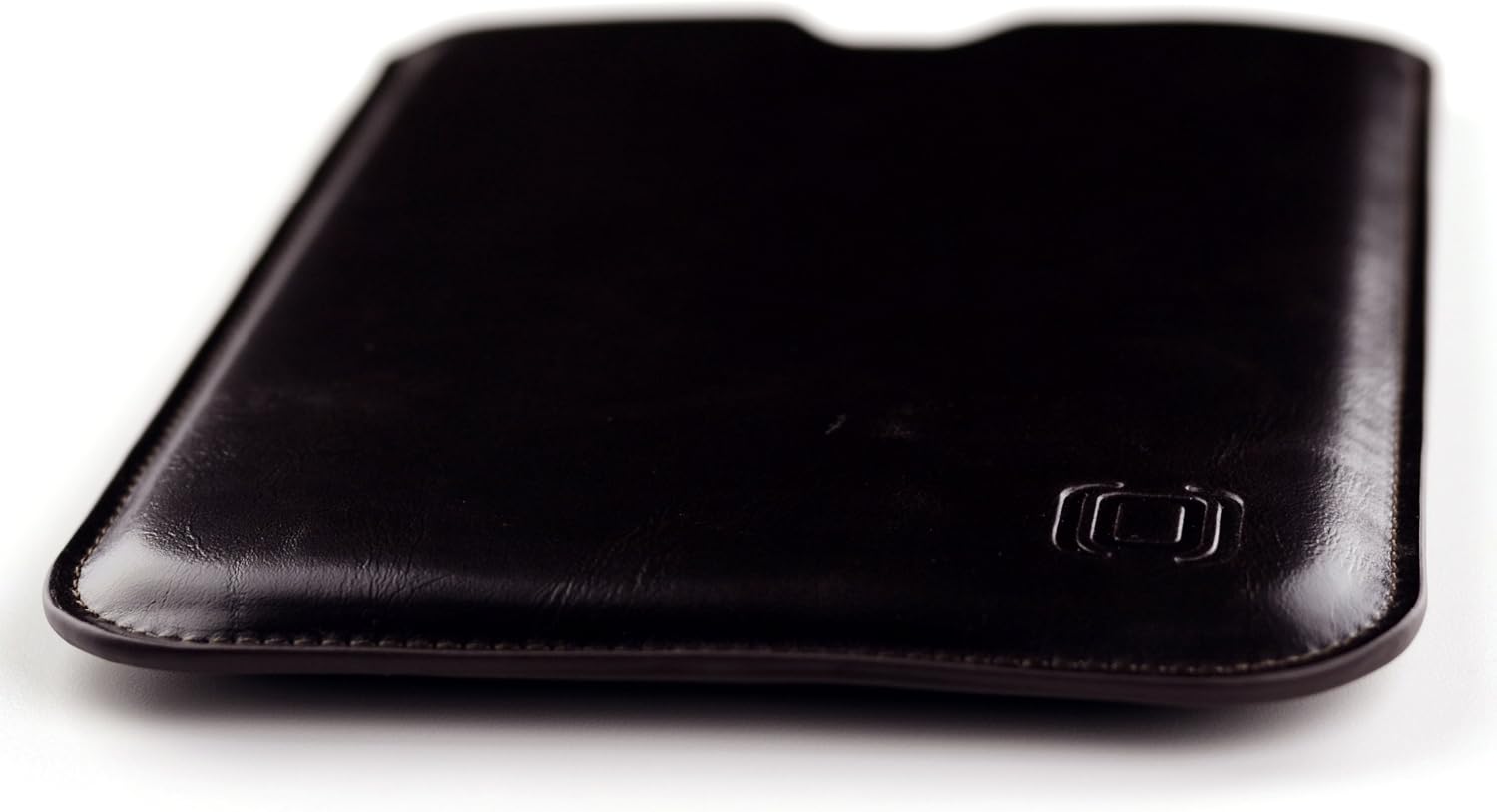 Dockem Executive Sleeve Compatible with Samsung Galaxy Note 8.0 & Galaxy Tab A 8.0 Sleeve - Slim, Simple, Professional Premium Synthetic/Vegan Leather Sleeve with Microfiber Felt Lining (Dark Brown)