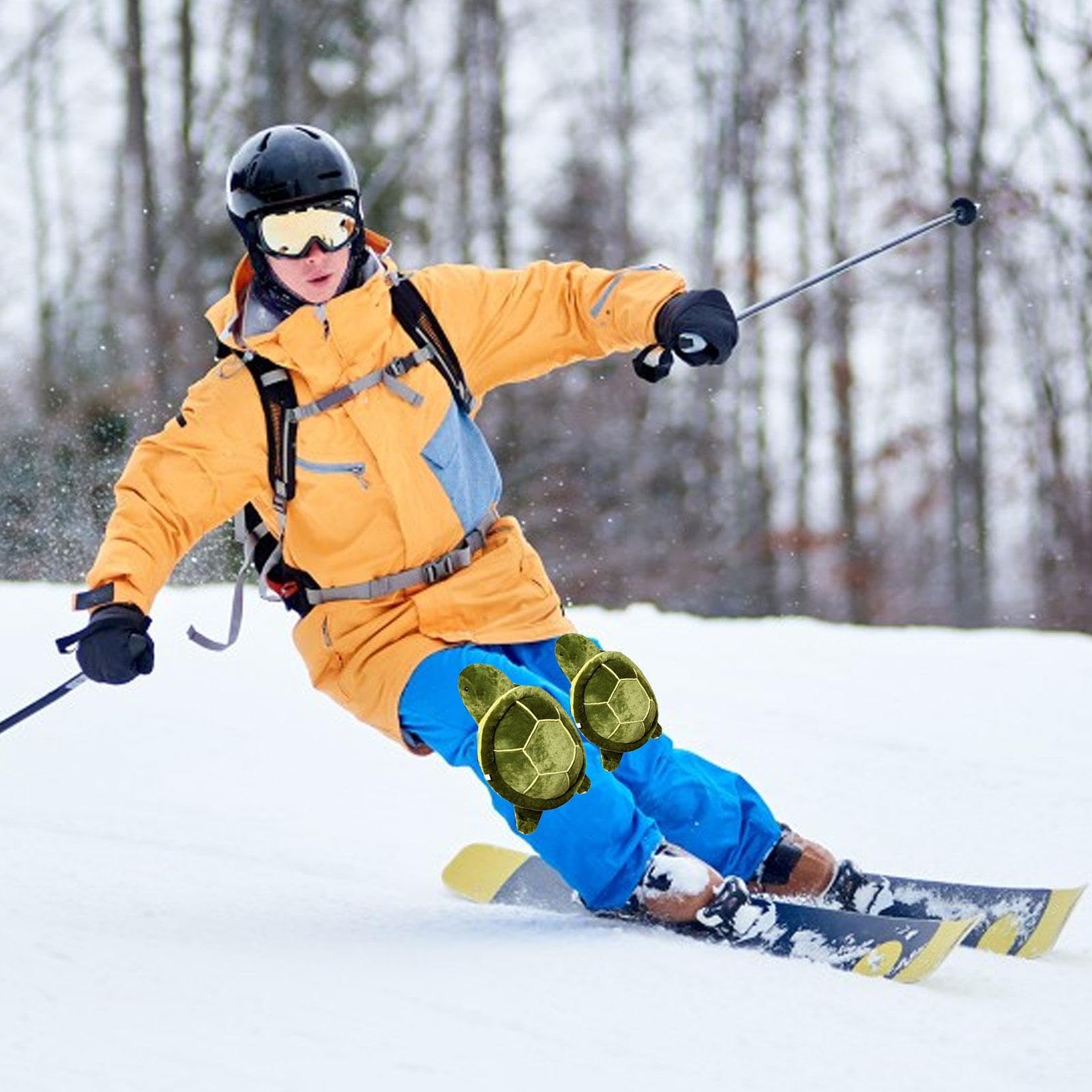 Cuscino Protettivo A Forma Di Tartaruga Per Anca E Coccige – Morbido, Antiurto, Per Sci, Snowboard E Pattinaggio, Verde