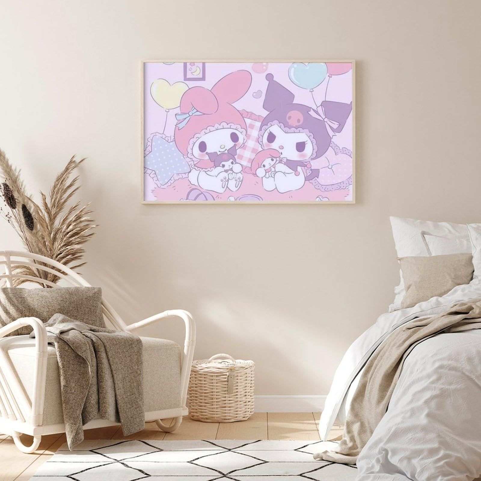 Amazon.co.jp: マイメロポスター壁絵アートポスターインテリア絵画