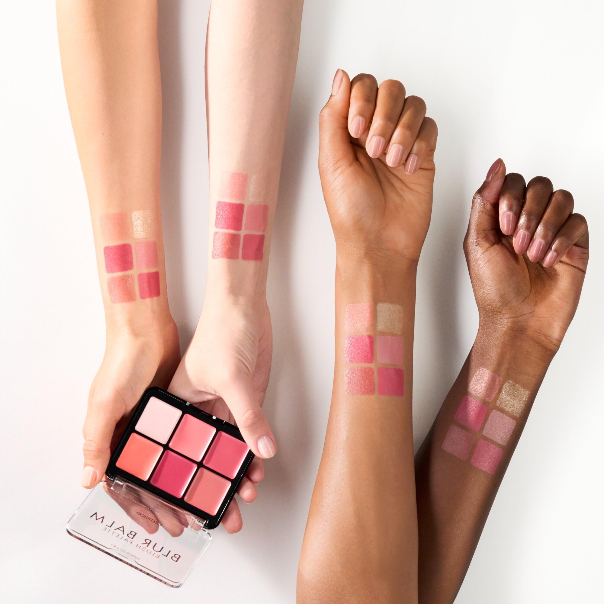 Catrice Paleta do twarzy Blur Balm, mocno napigmentowana/y, natychmiastowy wynik, naturalny, świetlisty (6g)