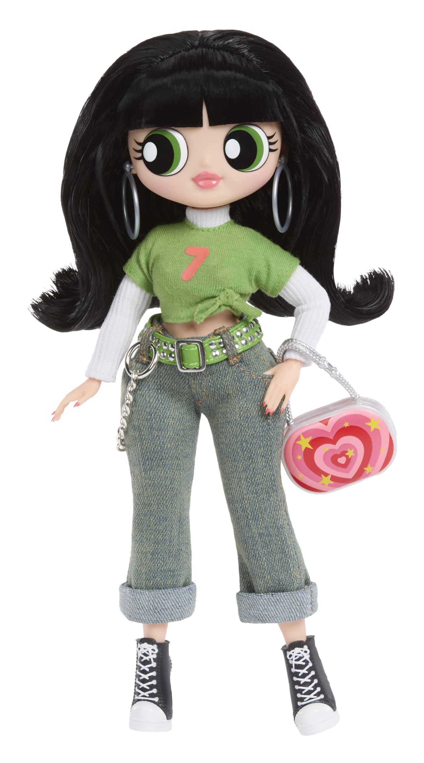 L.O.L. Surprise! OMG The Powerpuff Girls Doll - Buttercup - Zestaw Zawiera 1 Laleczkę wraz ze Strojem i Akcesoriami, Zbierz całą trójkę