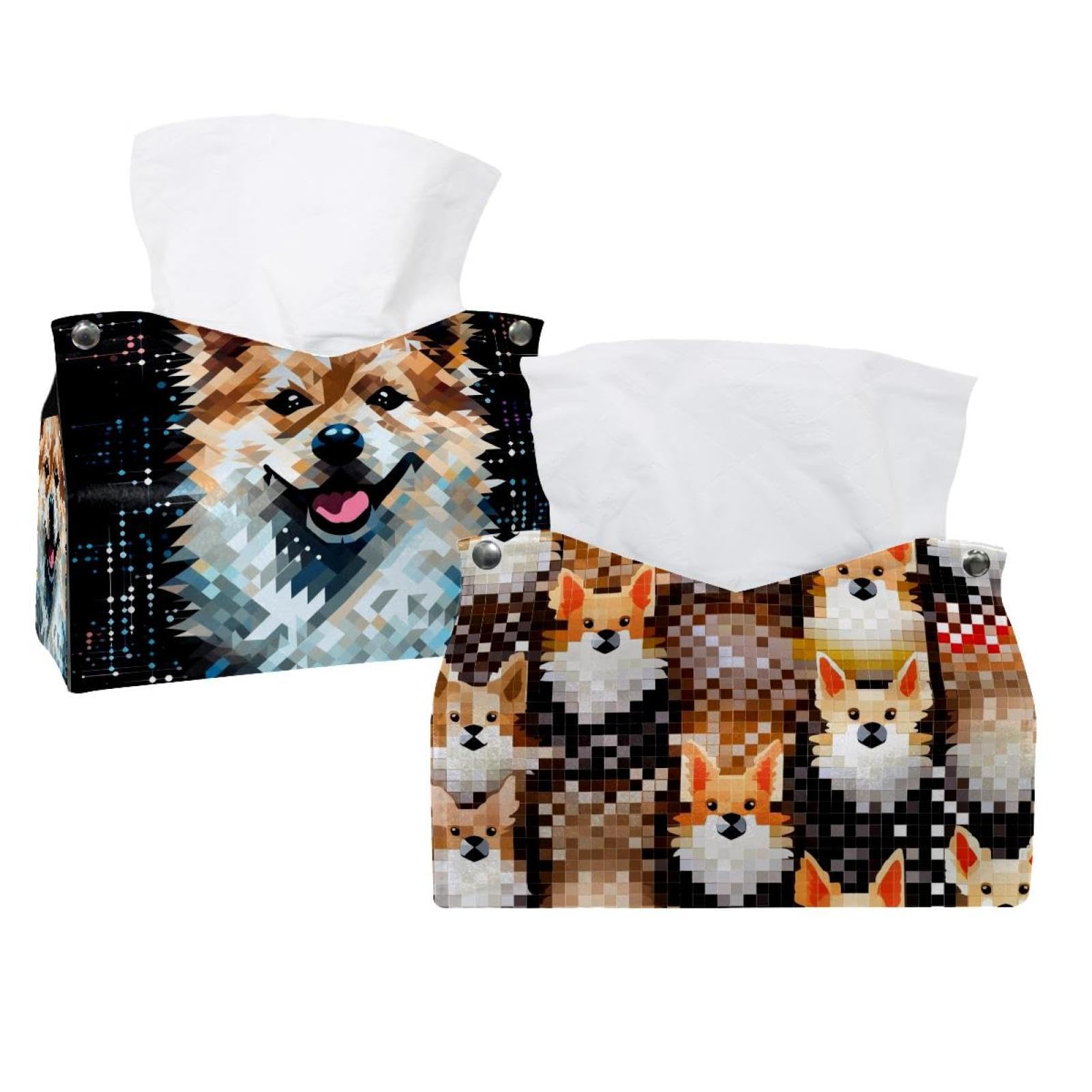 Boîtes à mouchoirs DogTissues au design adorable de chien pour chambre et maison