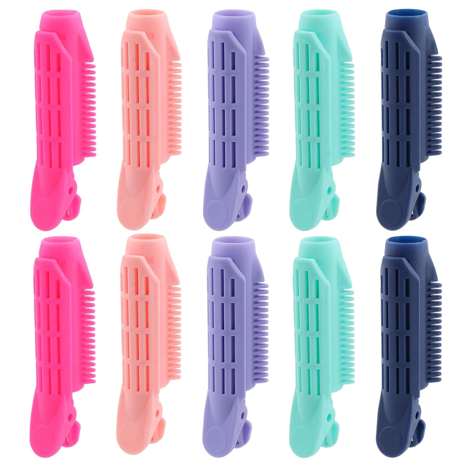 10PCS Hair Root Clip Volumizing Hair Root Clips, For Women Girls Thin Curly Styling, Instant Volume Clip Upgrade Natural Fluffy Volumizer Clips(Five Colors) image 2