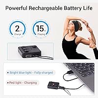 Vista 4 de Sleep Headphones Wireless Bluetooth - Sleep Headphones with White Noise and Ultra-Thin HD Speakers Bluetooth Headband for Sleeping Workout Insomnia