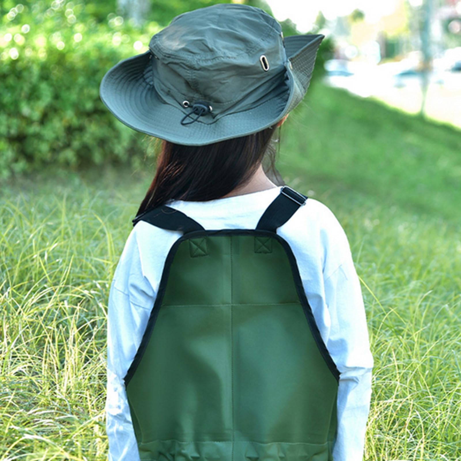 Matschhose Jungen Wasserdicht Atmungsaktiv Outdoor Regenlatzhose Kinderwathose Sommer Ganzkörper Verstellbare Träger Regenhose für Junge Und Mädchen Buddelhose