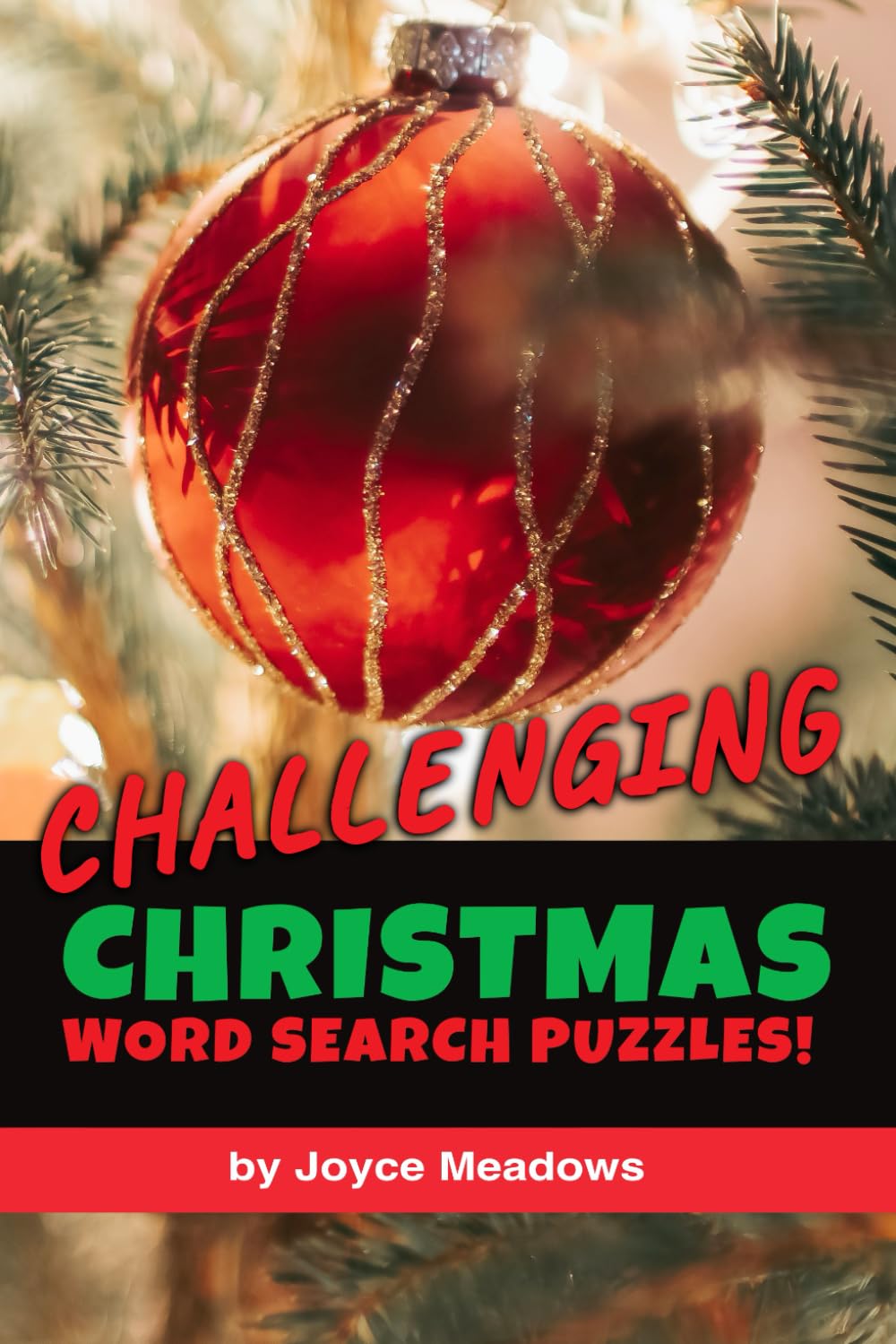 Challenging Christmas Word Search Puzzles!: Slim Edition with Forward, Backward, and Diagonal Words! (Joy's Puzzles)