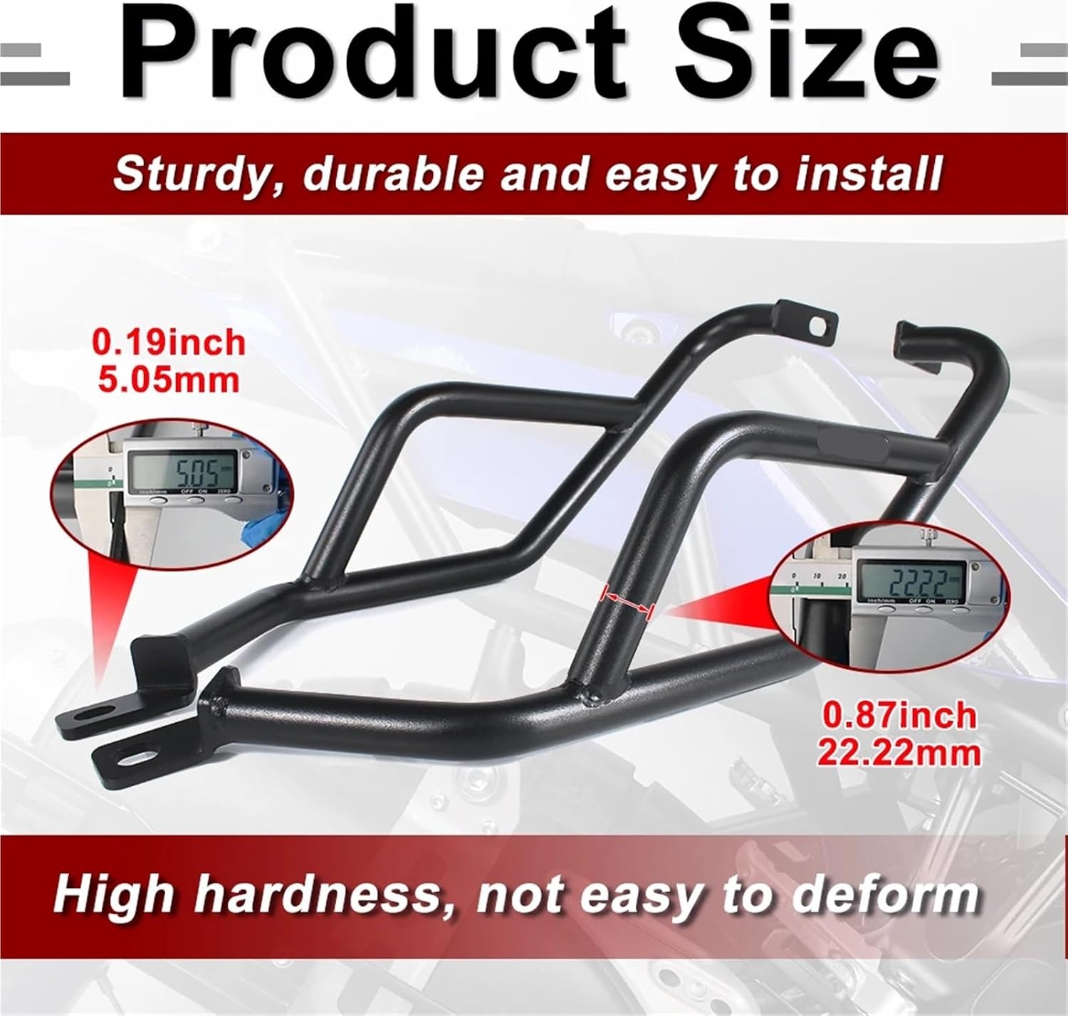 Replacement for Tenere 700 XTZ690 Tenere700 2019-2024 Motorcycle Highway Crash Bars Bumper Engine Guard Saddlebag Side Box Protection Frame