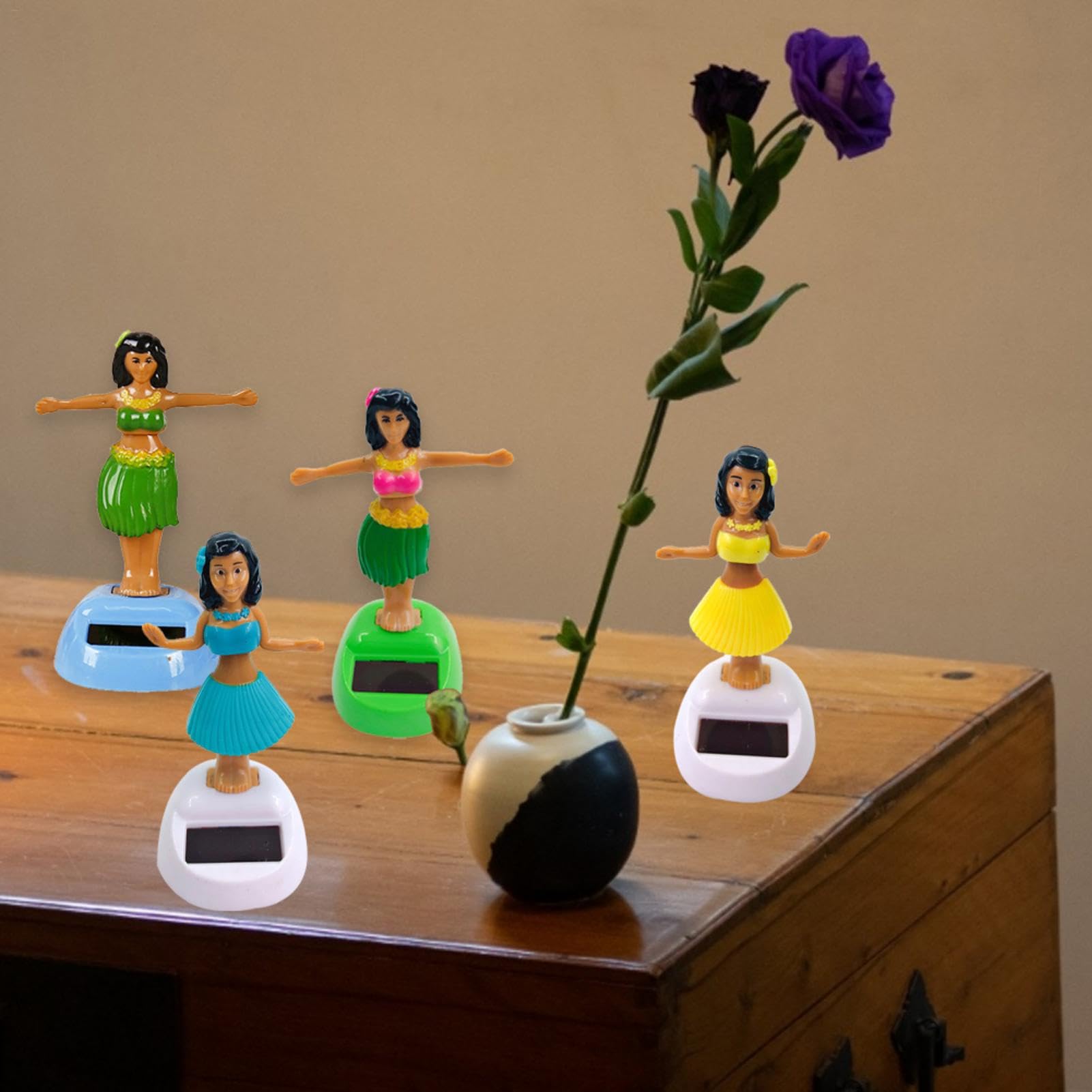 Solar Wackelkopf Koala - 2 Stück Auto-Dekoration Tanzende Figuren