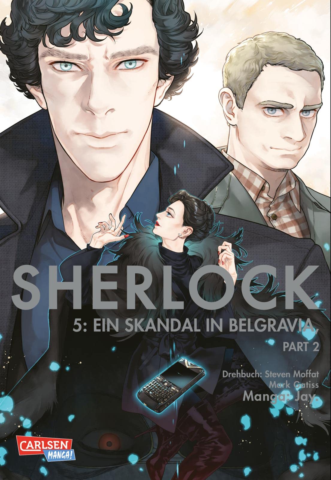 Sherlock 5: Ein Skandal in Belgravia, Teil 2 | Manga-Adaption der TV-Serie mit Benedict Cumberbatch als Meisterdetektiv Sherlock Holmes
