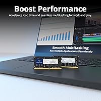 Vista 3 de Timetec 16 GB DDR4 2400 MHz (PC4-2400T) PC4-19200 SODIMM Laptop RAM - Módulo de memoria sin búfer de 260 pines 1.2 V CL17 sin ECC para computadora