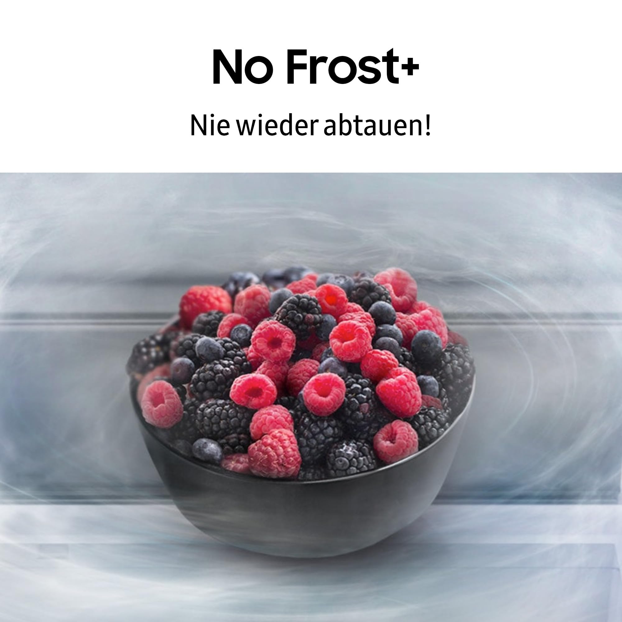 Samsung RB38C7B5AB1/EF Kühl-Gefrierkombination, 203 cm, 387 l, AI-Kühlschrank mit Gefrierfach, SmartThings AI Energy Mode, No Frost+, SpaceMax, Metal Cooling, Premium Black Steel