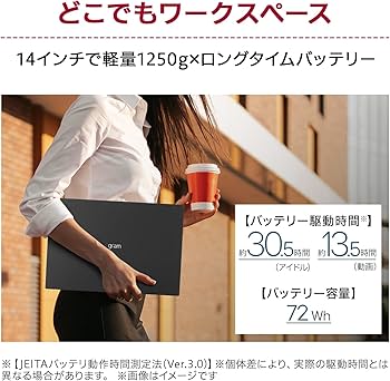 Amazon.co.jp: 【超長時間駆動×2in1 14インチ】LG gram 2in1 /超軽量