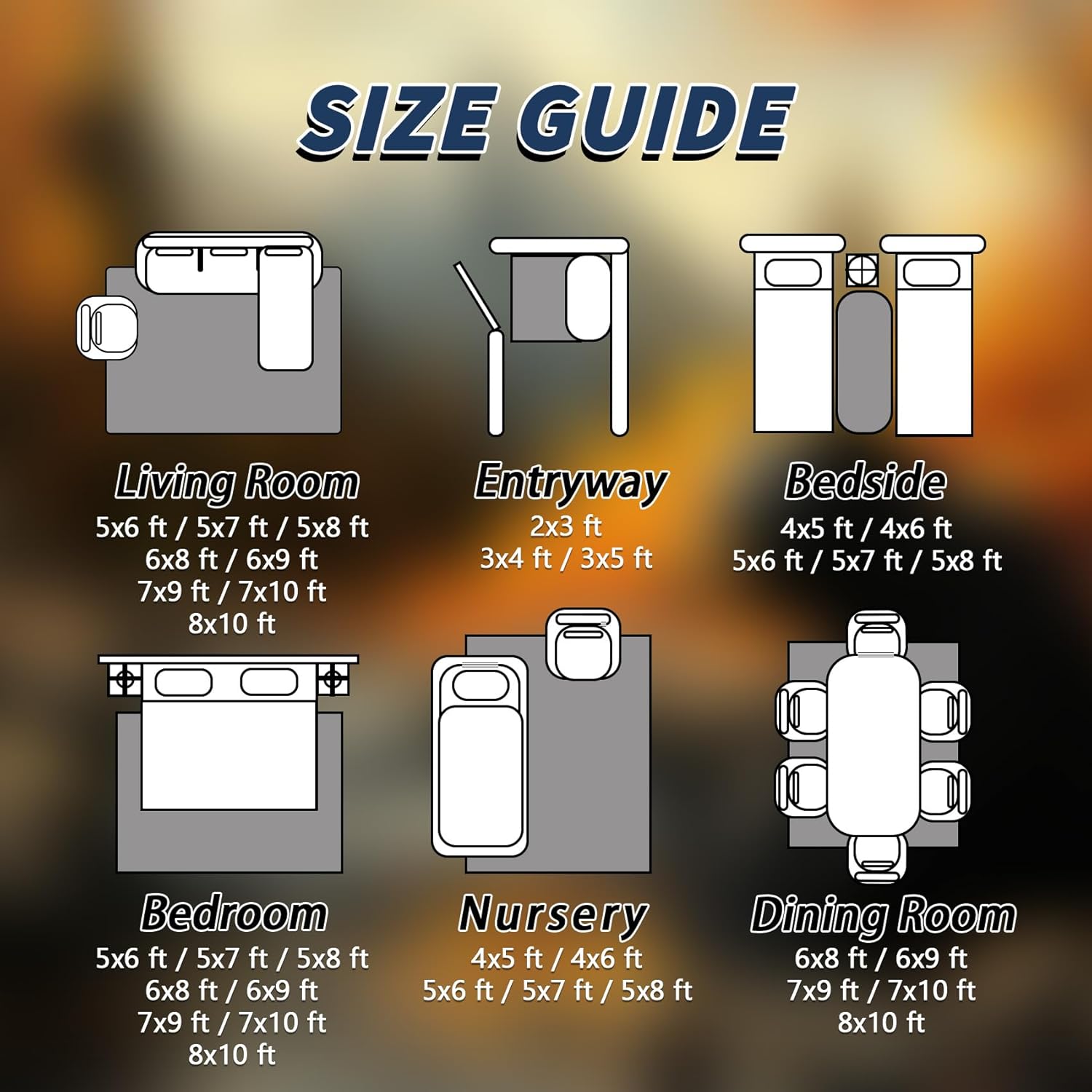 Large Grizzly Bear Rug - 8x10 Rug, Grizzly Bear Living Room Rugs, Mountain Landscape Bedroom Rugs, Wildlife Cabin Carpet, Cabin Home Decor & Gifts, Rustic Lodge Decor