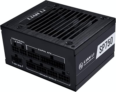 Lian Li SP750 V2 Gold 750 Watt SFX Form Factor Power Supply - best sfx psus
