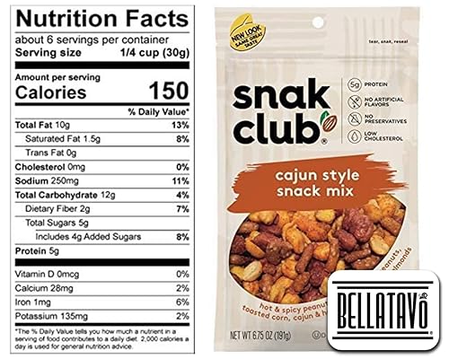 Miniatura 3 de Paquete de mezcla de aperitivos Incluye tres bolsas de 675 onzas de Snak Club Snack Mix y un imán de refrigerador BELLATAVO Una de cada mezcla de