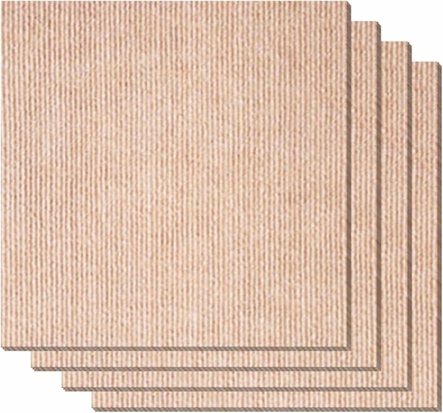 Self Adhesive Carpet Tile, Peel and Stick Multi-Purpose Floor Mat for Home and Pets,Non-Slip Washable Polyester Carpet Floor Tile~/