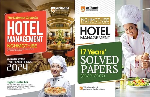 The Ultimate Guide for Hotel Management &amp; 17 Years' Solved Papers NCHMCT JEE Entrance Exam 2024 English Medium Coducted By NTA NCHMCT JEE And other Universities