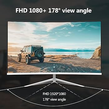 ゅぅぁ Amazon.com: Z-Edge 24-inch Curved Gaming Monitor, Full HD