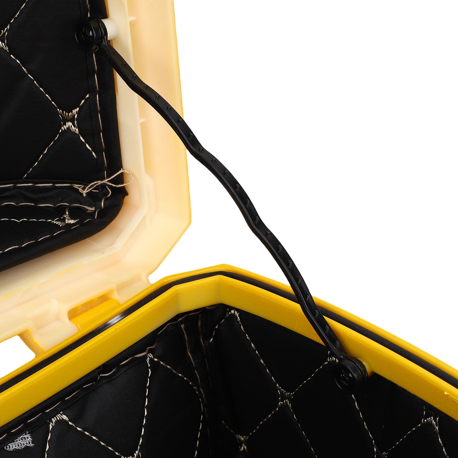 Drfeify Coffre de Moto 32L ABS Top Case de Moto Boîte de Rangement Arrière étanche avec Serrure 32L pour Motos Scooters et Vélos électriques Déplacements Quotidiens