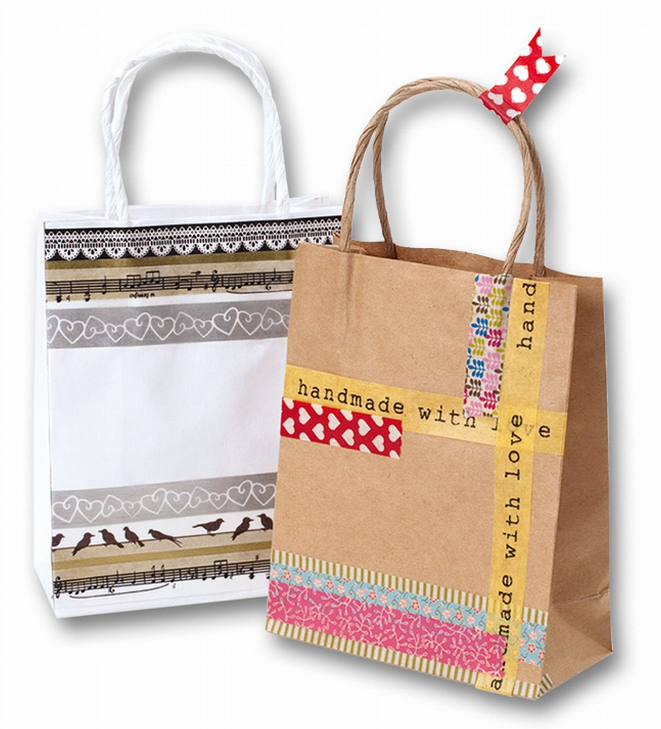 Folia 26409 - Nastro Washi retrò per Le Decorazioni di Natale, Set da 4