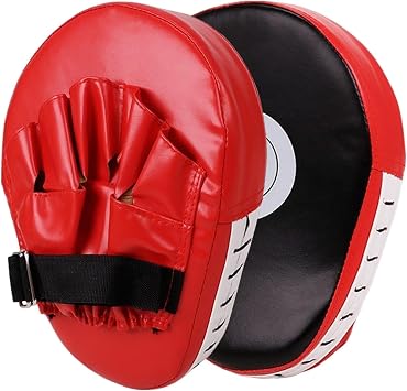 Punching Mitts Shock-Absorbing Punching Mitts Training Paws Martial Arts | Thickened Shock-absorbing Strike Pad for Jiu-jitsu Kali Thai Karate Home Gym Club Boxing Equipment
