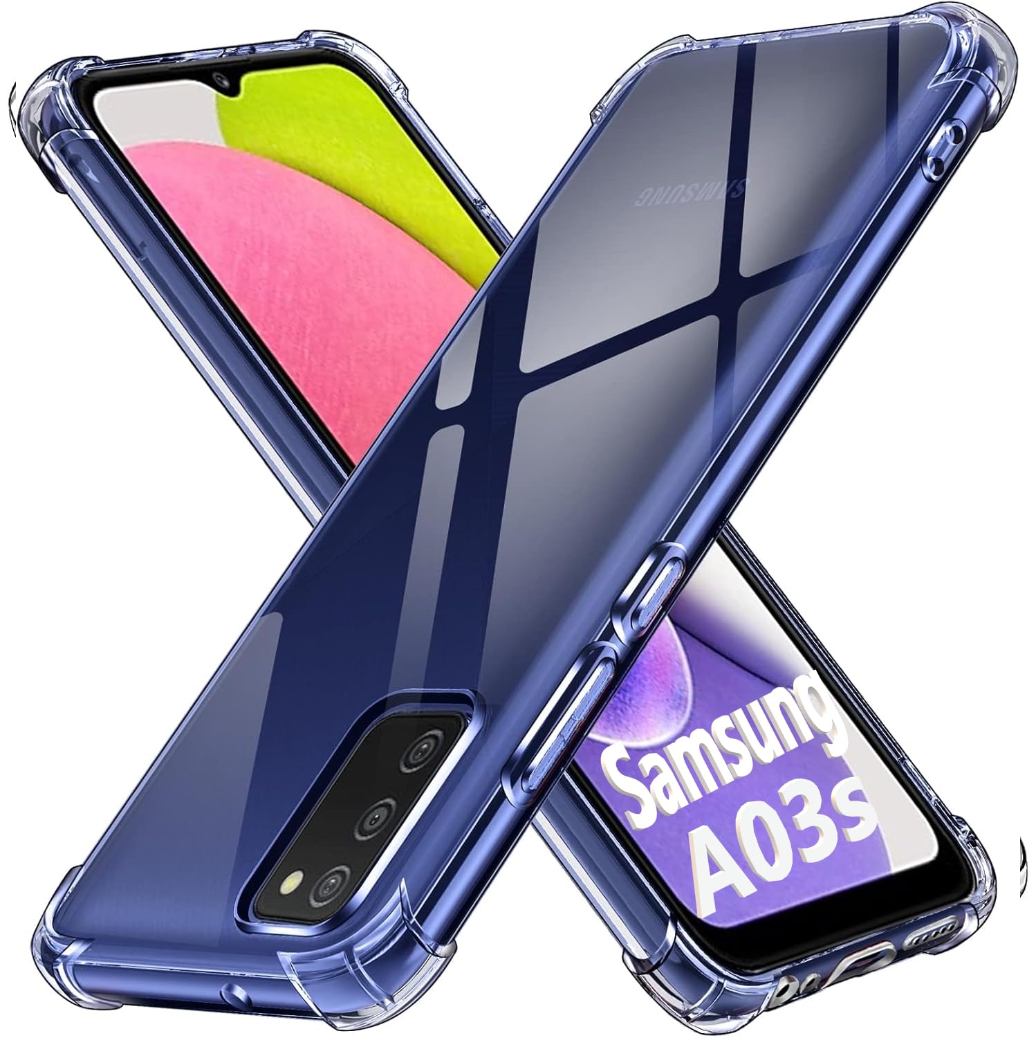 Lustree Back Cover Transparent Case Compatible with Samsung Galaxy A34 5G | Clear + TPU Case with 4 Corner Air Cushion Protection & Camera Protection | Slim& Stylus Cover — Amazon image 8